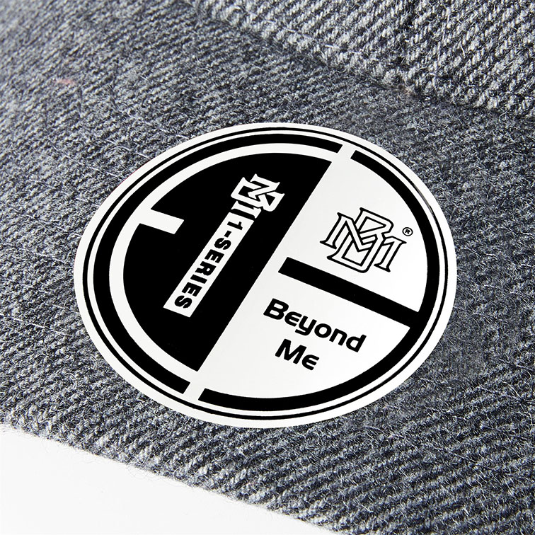 1001PW--BM Foil Sticker