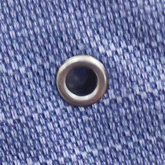 10002C-Blue-Metal Eyelet on Both Side