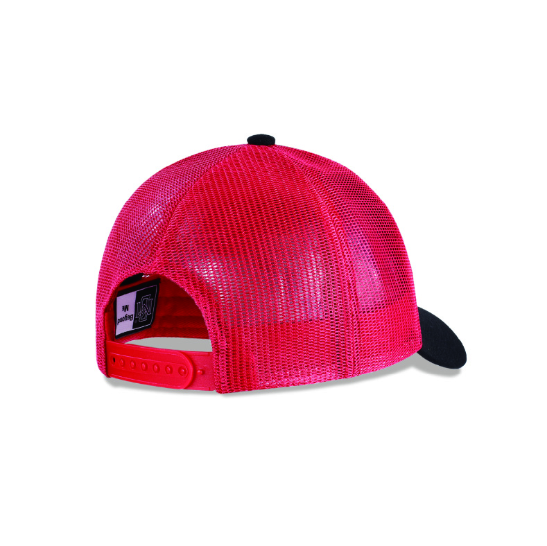 9009P-B-Black-Red-Back