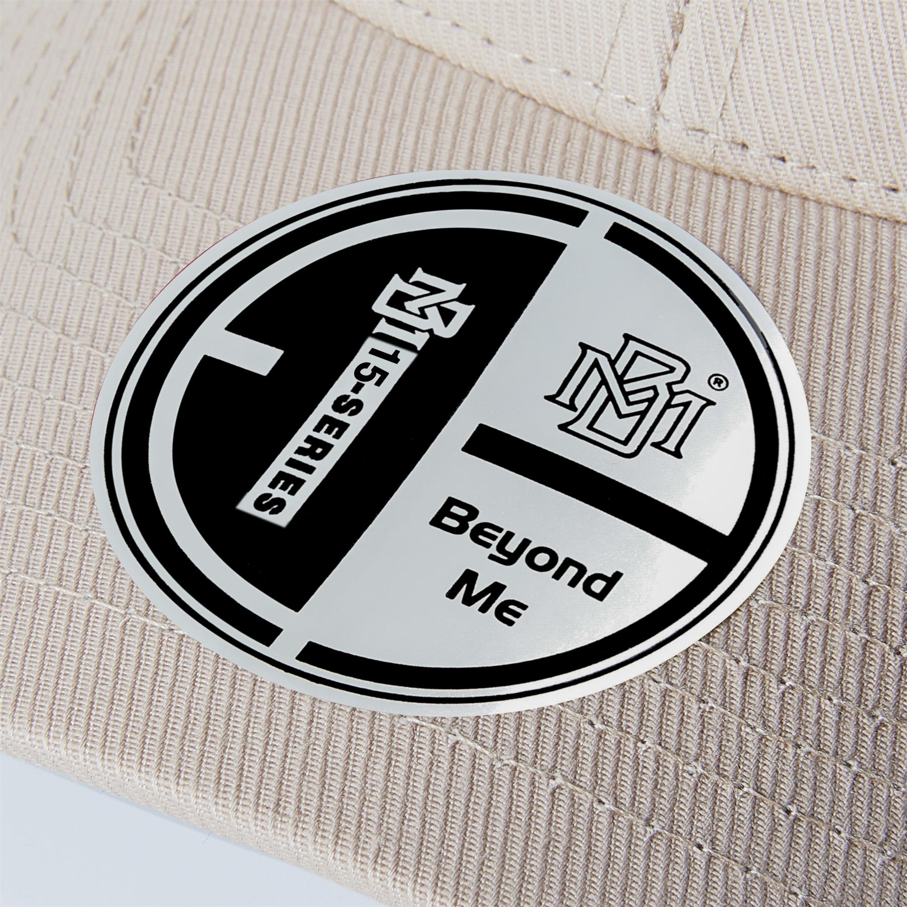 15003C-Khaki-Navy-BM Foil Sticker