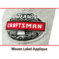 Woven Label Applique