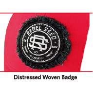 Distressed Woven Label