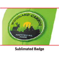 Sublimated Badge